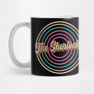 vintage circle line color The Sherlocks Mug